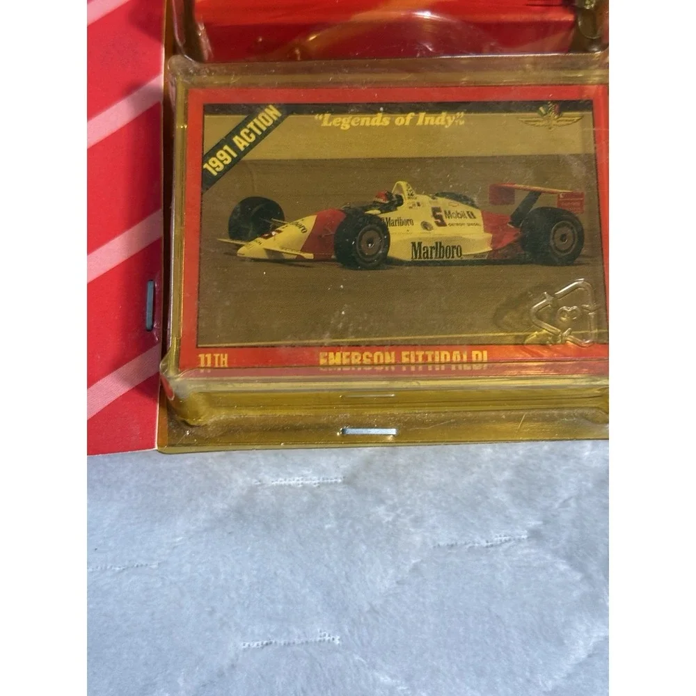 Vintage Brickyard Collection Emerson Fittipaldi Indy 500 Knife Card Set NOS
